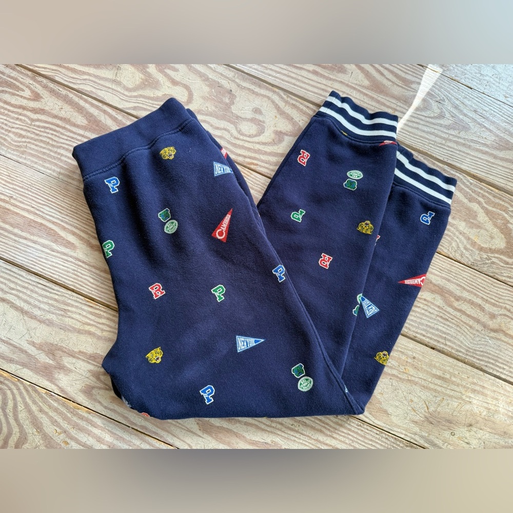 Boys polo Ralph Lauren pep rally sweat pants size L